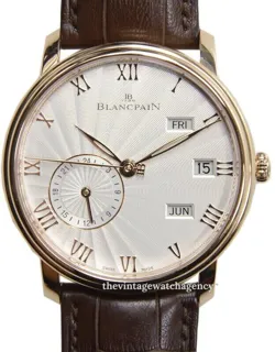 Blancpain Villeret 6670-3642-55B Red gold White