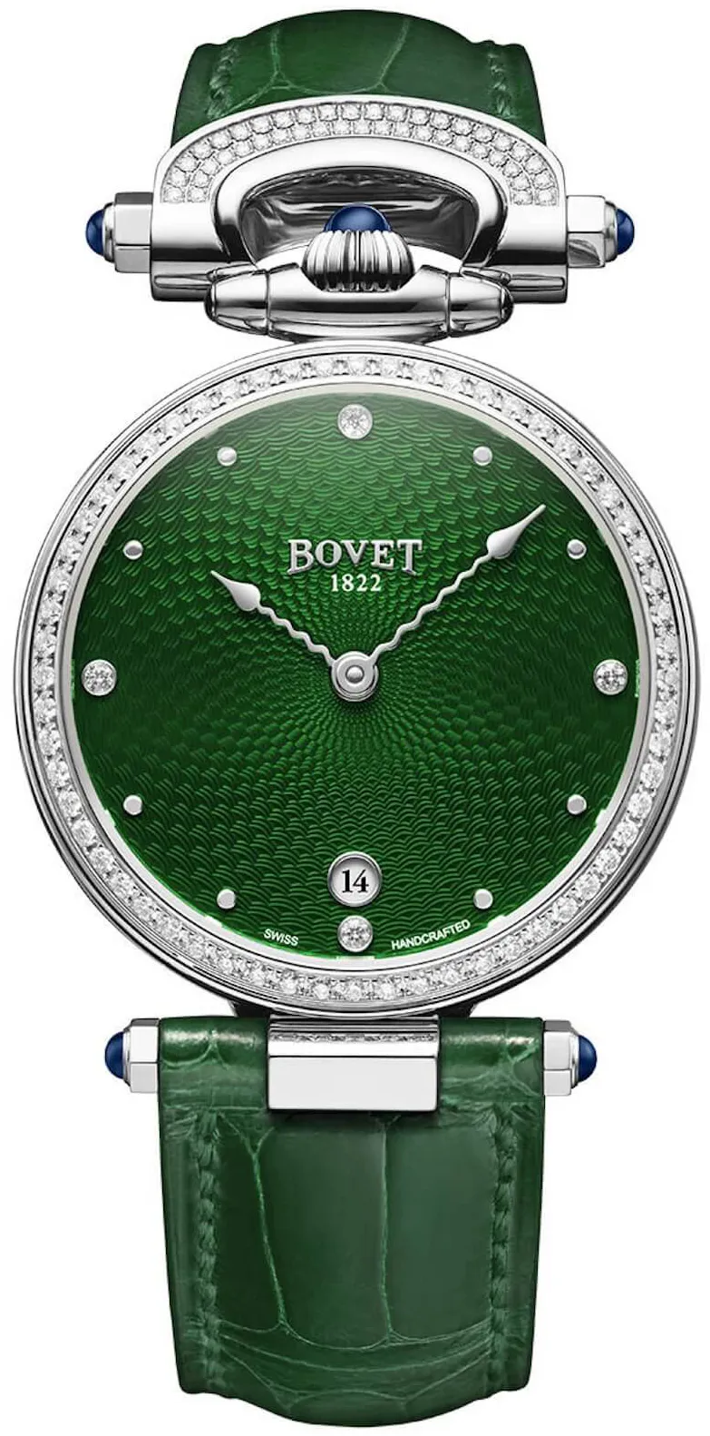 Bovet Amadeo Fleurier AS36011-SD12 36mm Stainless steel Green