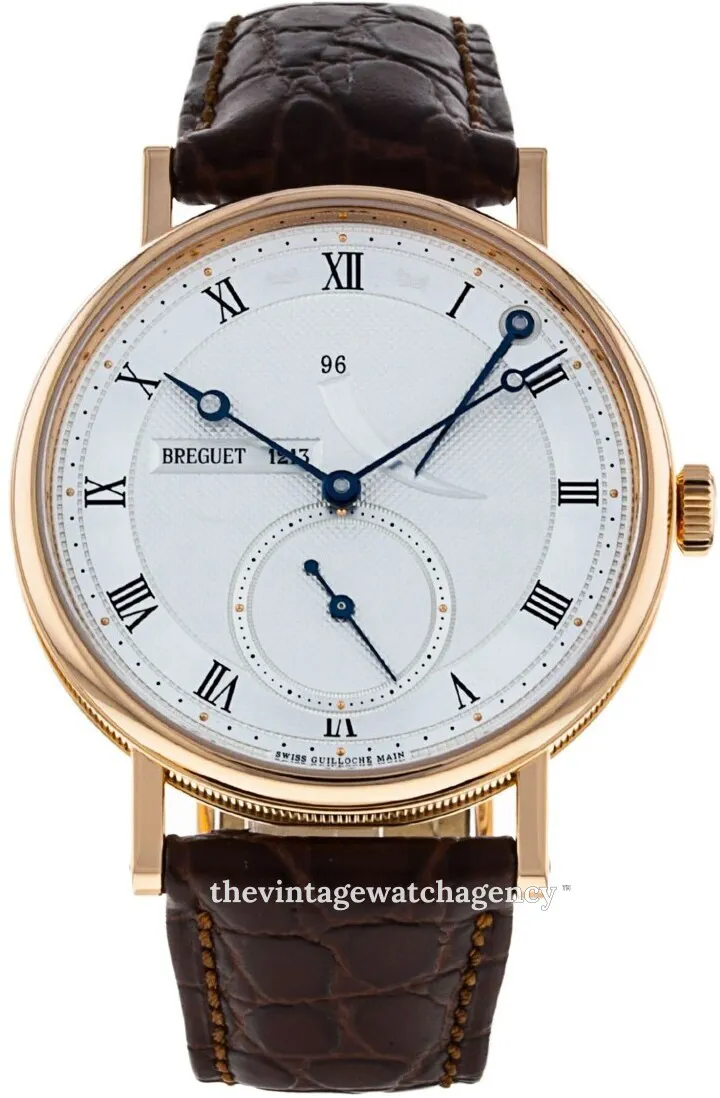 Breguet Classique 5277BR/12/9V6 38mm Rose gold Silver