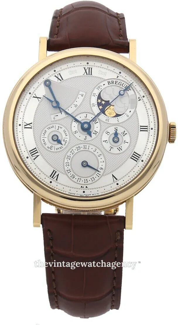 Breguet Classique 5327ba/1e/9v6 39mm 18k yellow gold Silver