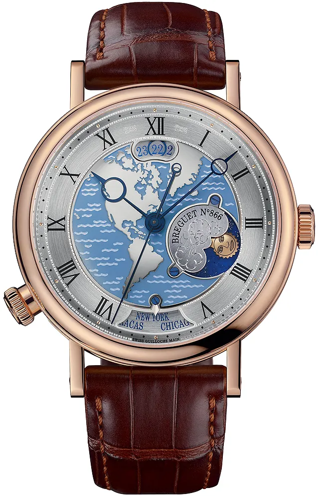 Breguet Classique 5717BR/US/9ZU 43mm Rose gold and 18k rose gold Artistic dial