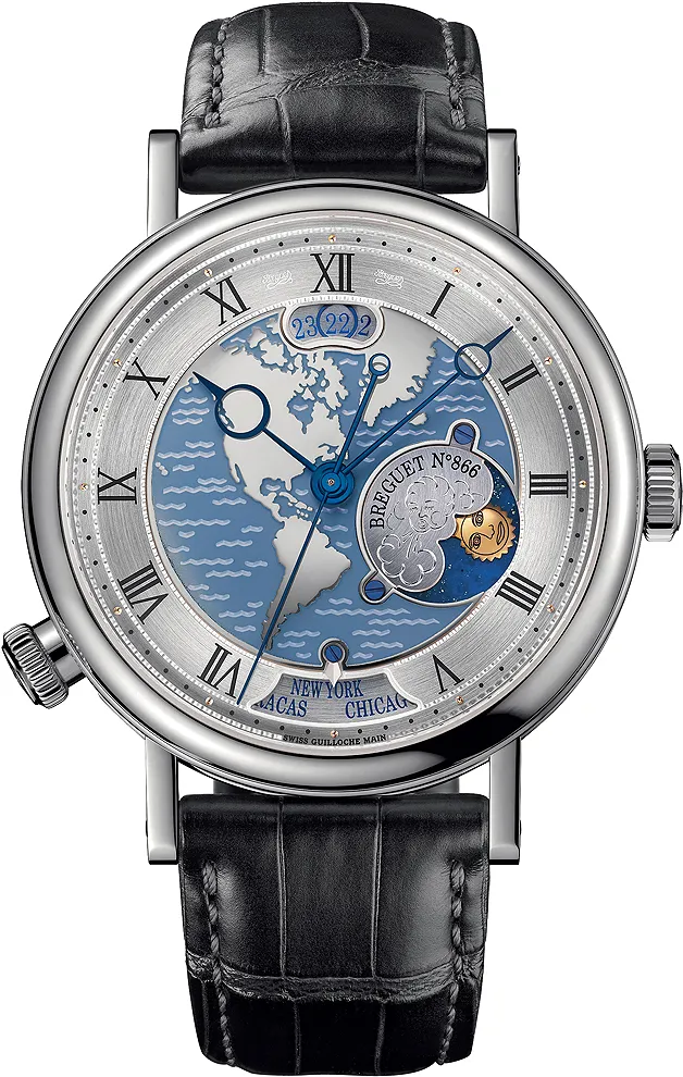 Breguet Classique 5717PT/US/9ZU 43mm Platinum Artistic dial