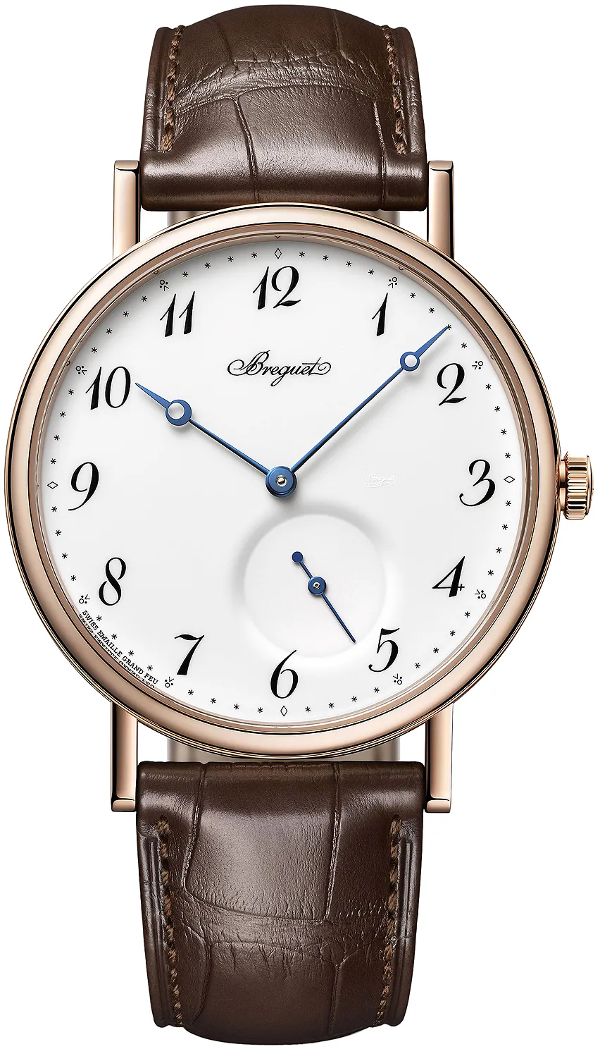 Breguet Classique 7147BR/29/9WU 40mm Rose gold and 18k rose gold White