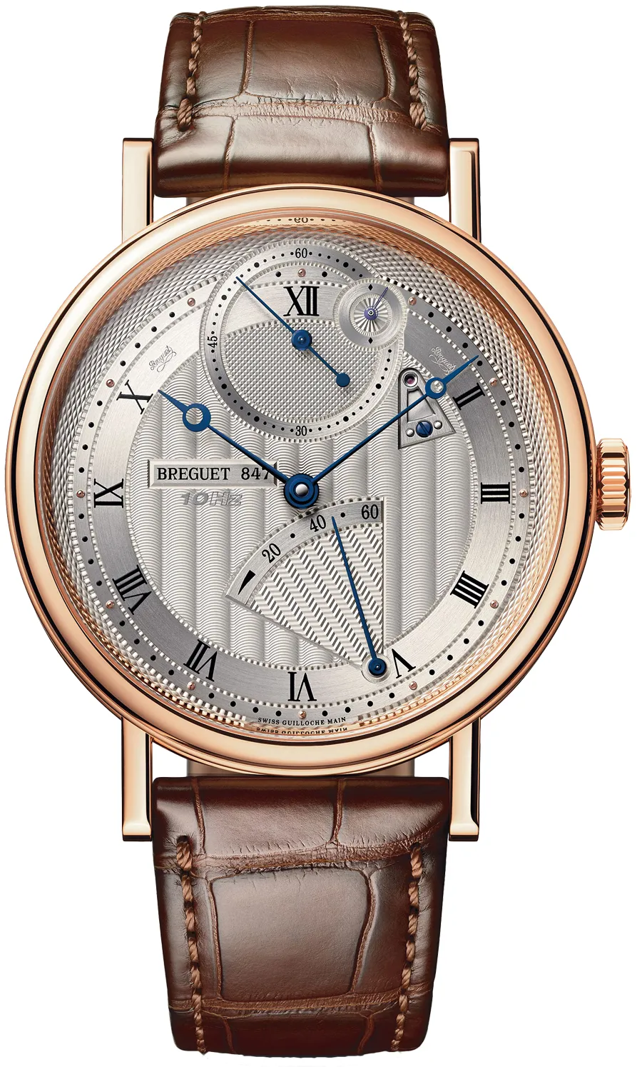 Breguet Classique 7727BR/12/9WU 41mm Rose gold and 18k rose gold Silver