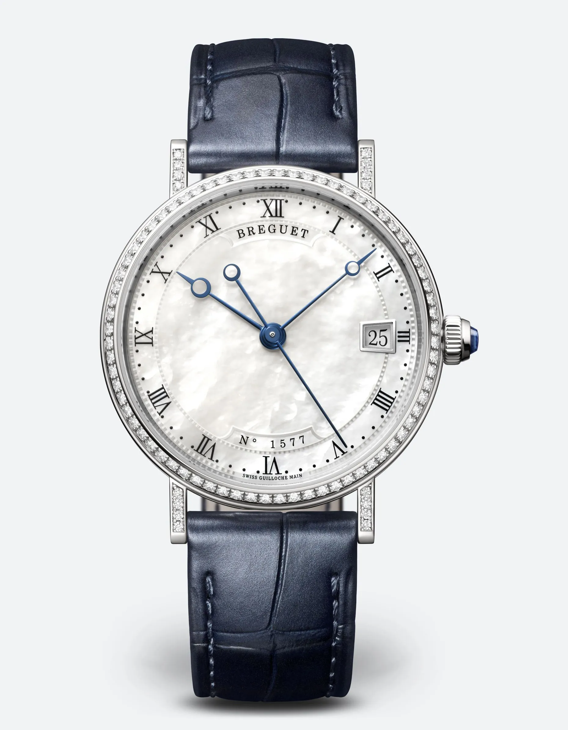 Breguet Classique 9068BB/52/976/DD00 33.5mm White gold White