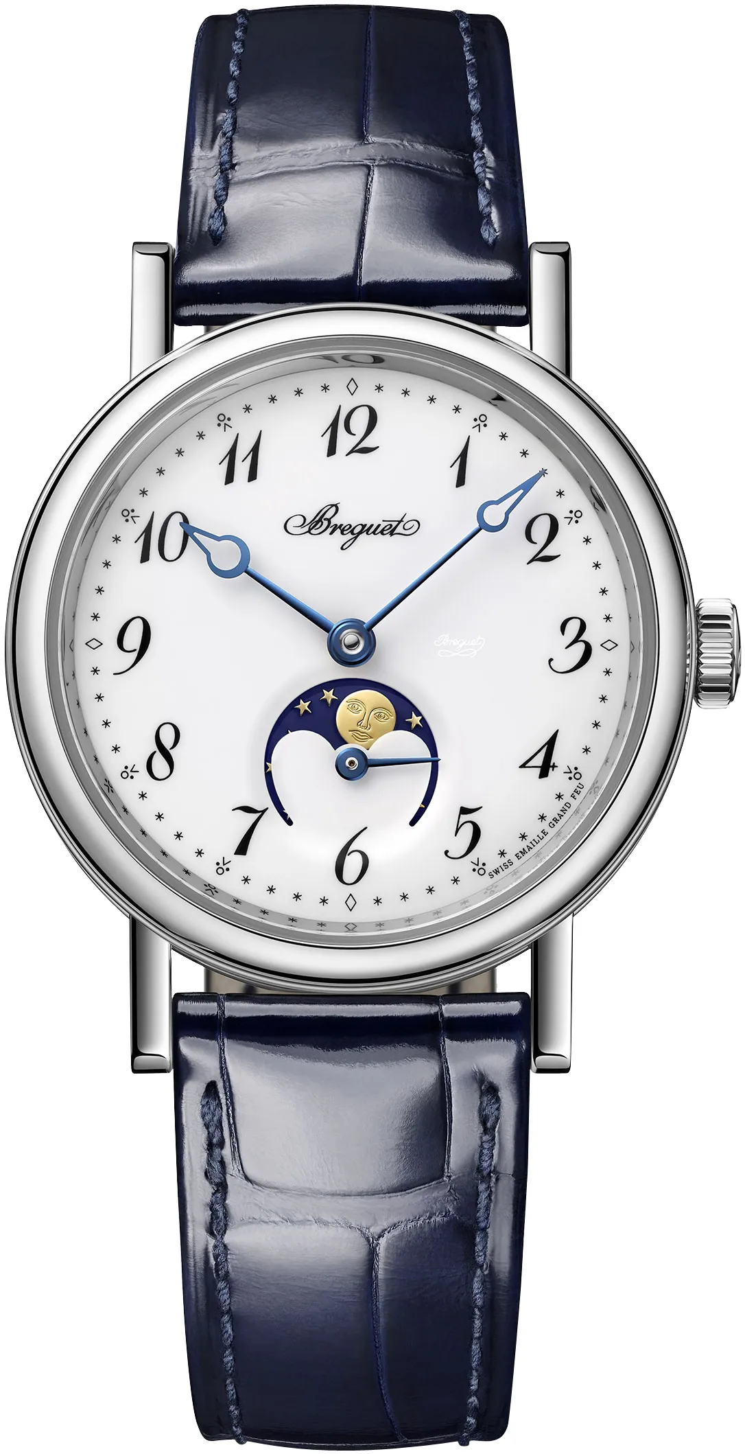 Breguet Classique 9087BB/29/964 30mm White gold and 18k white gold White