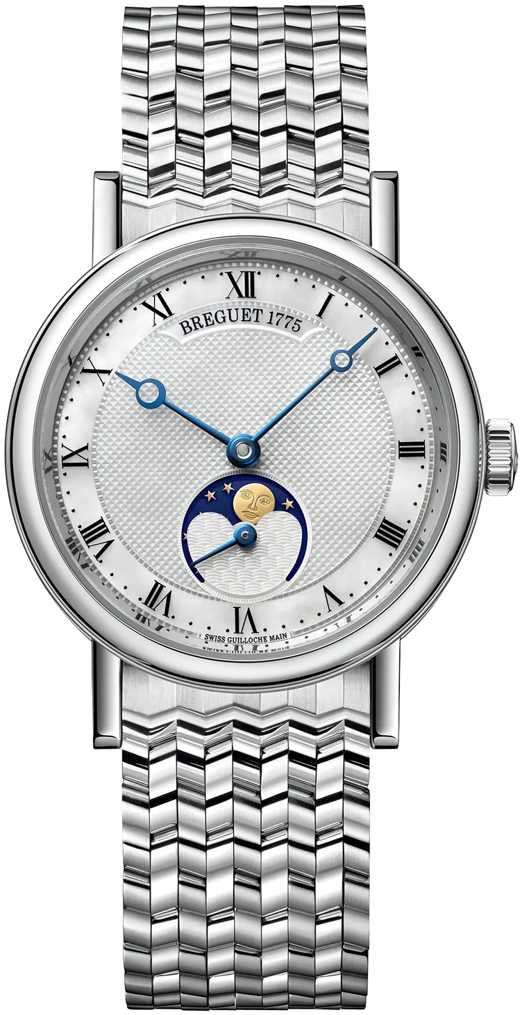 Breguet Classique 9087BB/52/BC0 30mm White gold and 18k white gold White