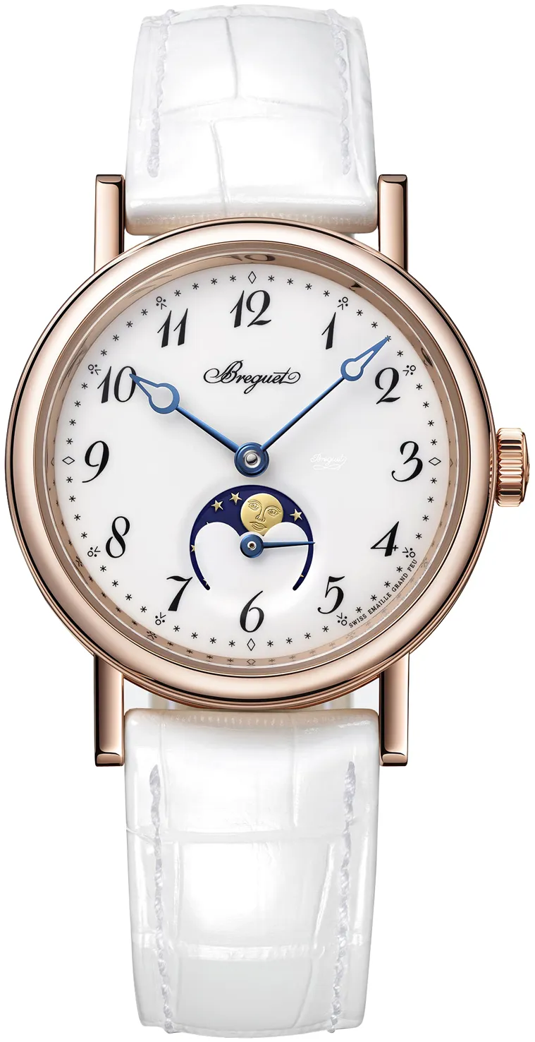 Breguet Classique 9087BR/29/964 30mm Rose gold and 18k rose gold White