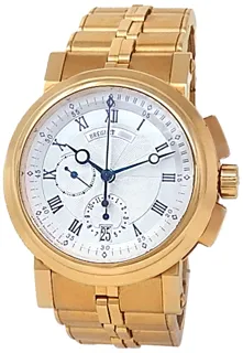 Breguet Marine 5827ba/12/am0 18k yellow gold Silver