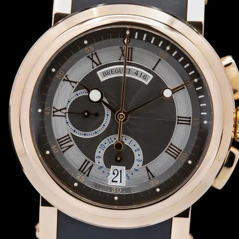 Breguet Marine 5827BR/Z2/5ZU 42mm Rose gold Black 1