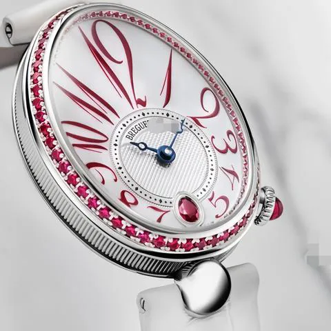 Breguet Reine de Naples 8918BB/5R/964/R00R 28mm White gold White 1