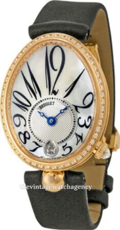 Breguet Reine de Naples 8918br/58/864.d00d 28.45mm Rose gold White