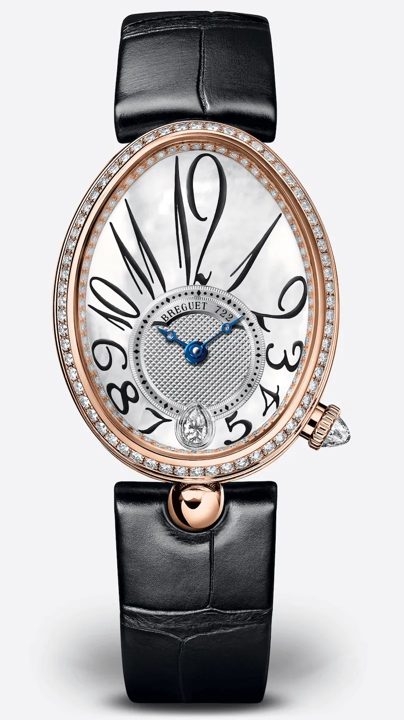 Breguet Reine de Naples 8918BR58964D00D3L 28.45mm Rose gold and 18k rose gold Mother-of-pearl