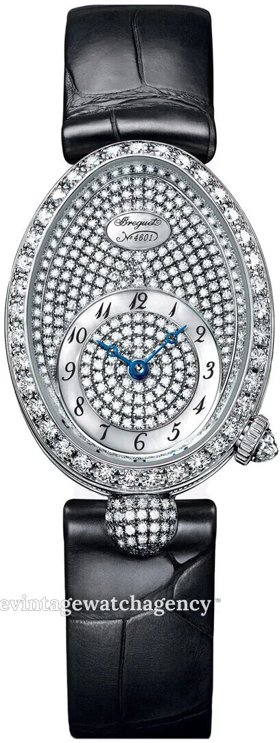 Breguet Reine de Naples 8928BB/8D/944/DD0D3L 25mm White gold Diamond