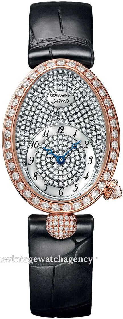 Breguet Reine de Naples 8928BR/8D/944/DD0D3L 25mm Rose gold Diamond