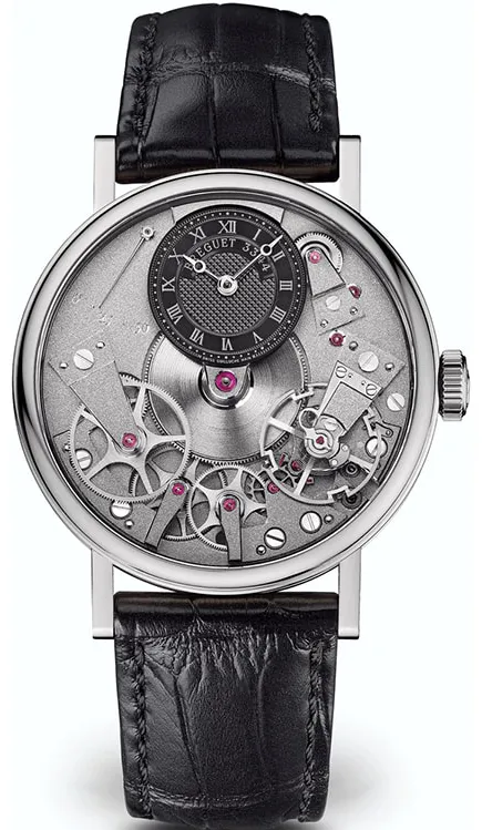 Breguet Tradition 7027BB/G9/9V6 37mm White gold Black