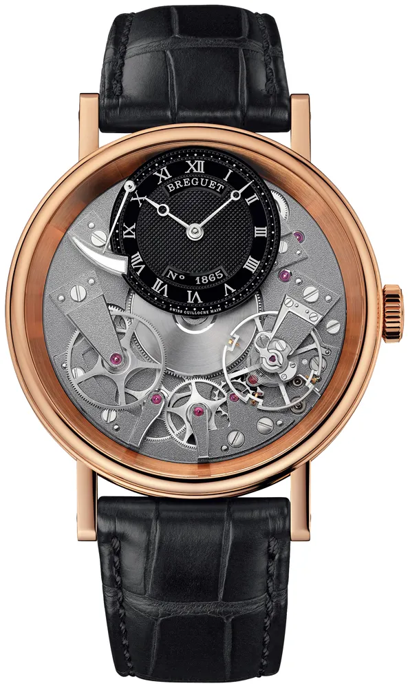 Breguet Tradition 7057br/g9/9w6 40mm Rose gold and 18k rose gold Black