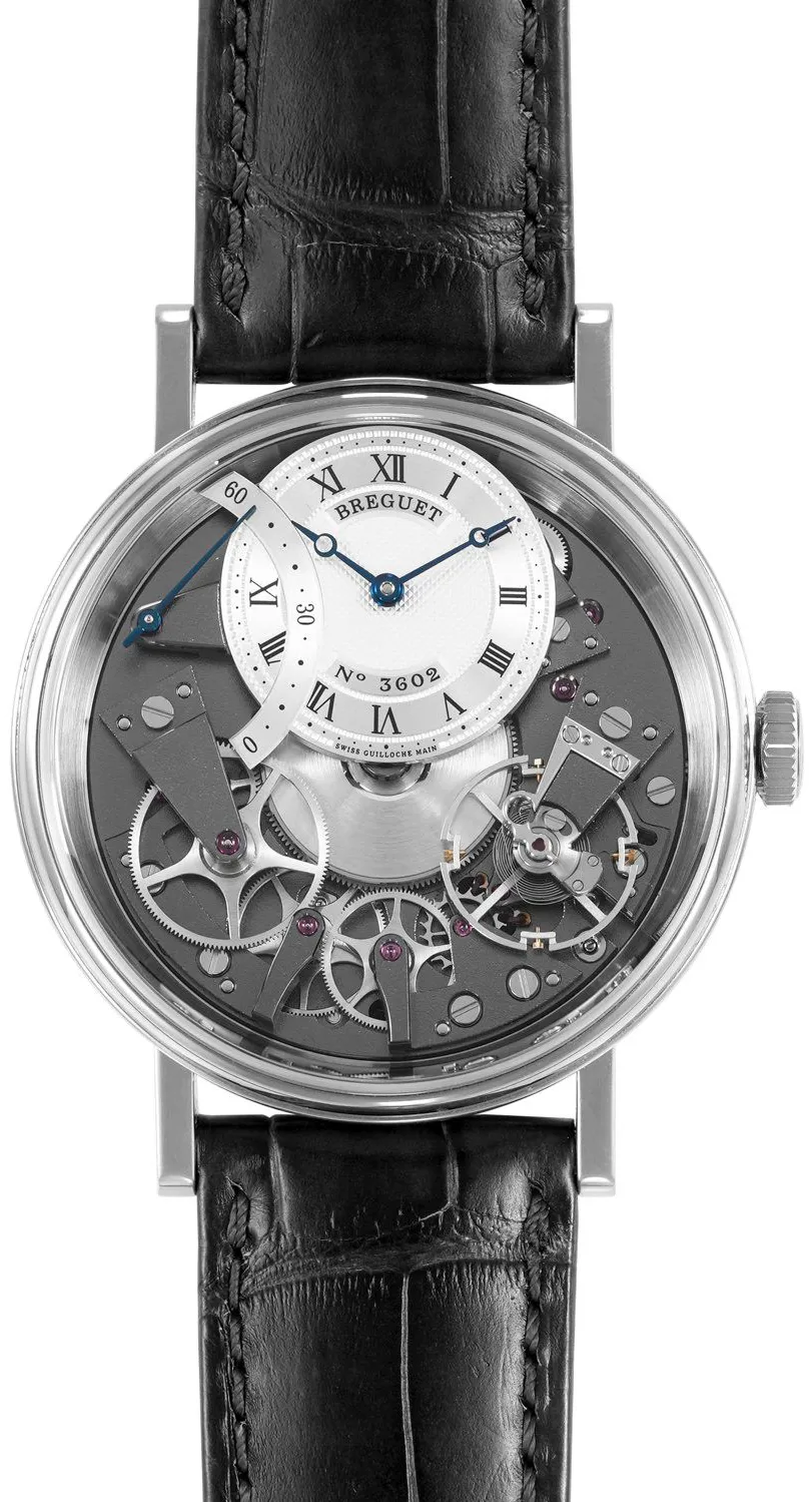 Breguet Tradition 7097BB/G1/9WU 40mm White gold Silver