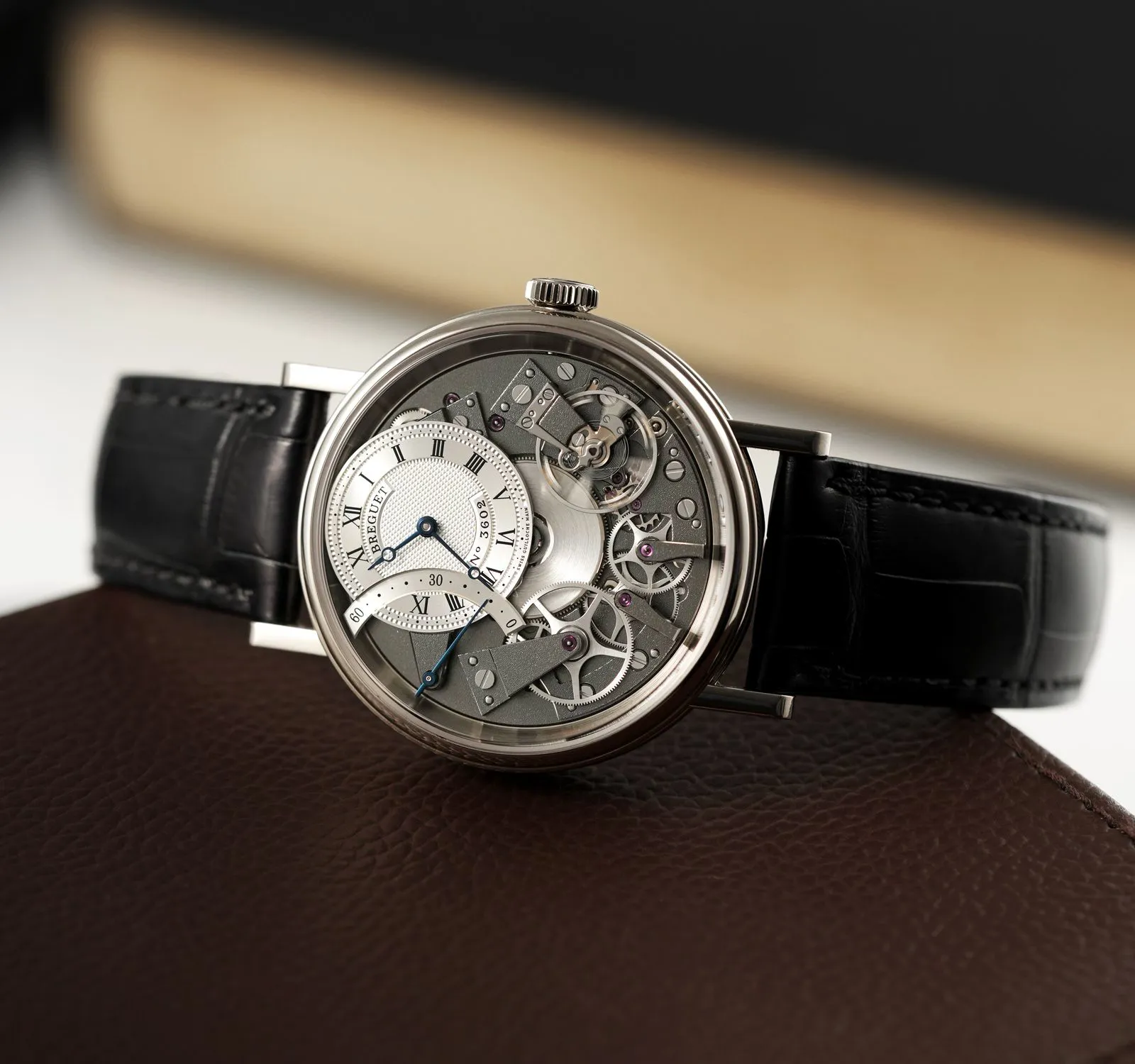 Breguet Tradition 7097BB/G1/9WU 40mm White gold Silver 2