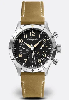 Breguet Type XX 2067ST/92/3WU 42mm Stainless steel Black