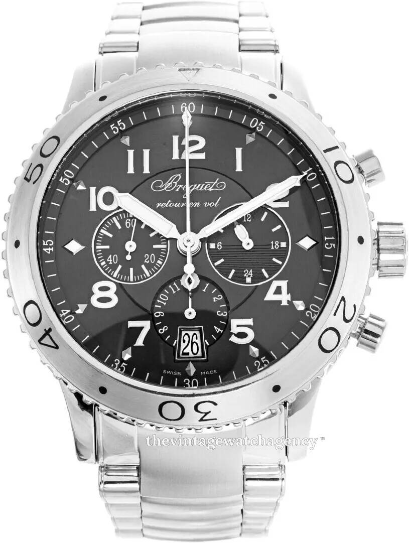 Breguet Type XXI 3810ST/92/SZ9 42mm Stainless steel Brown