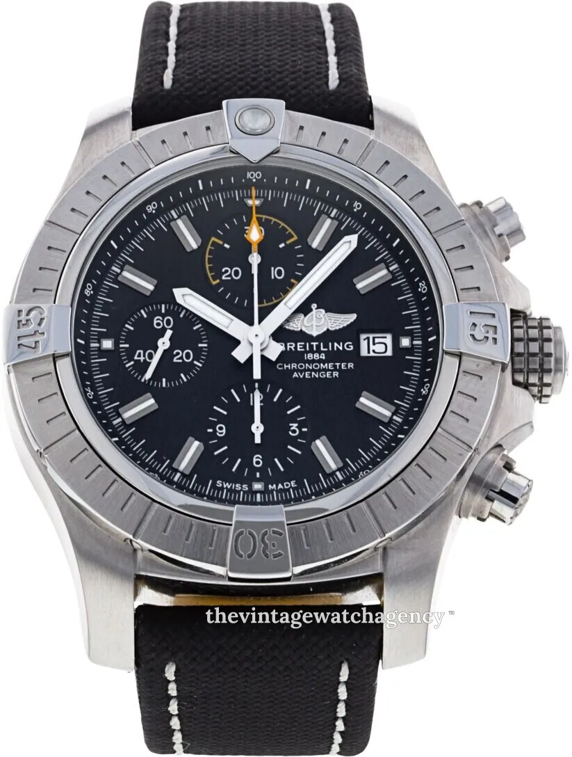 Breitling Avenger A13317101B1X2 45mm Stainless steel Black