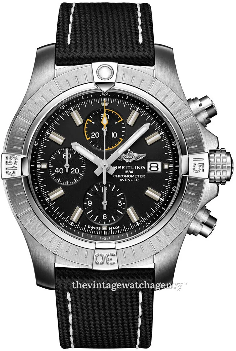 Breitling Avenger A13317101B1X2 45mm Stainless steel Black