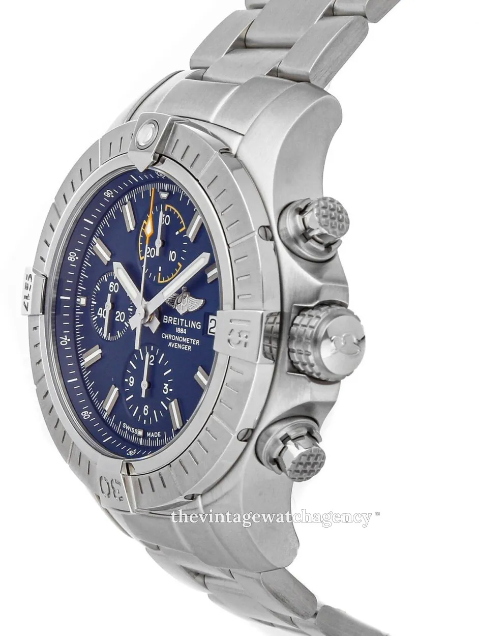 Breitling Avenger A13317101C1A1 45mm Stainless steel Blue 1