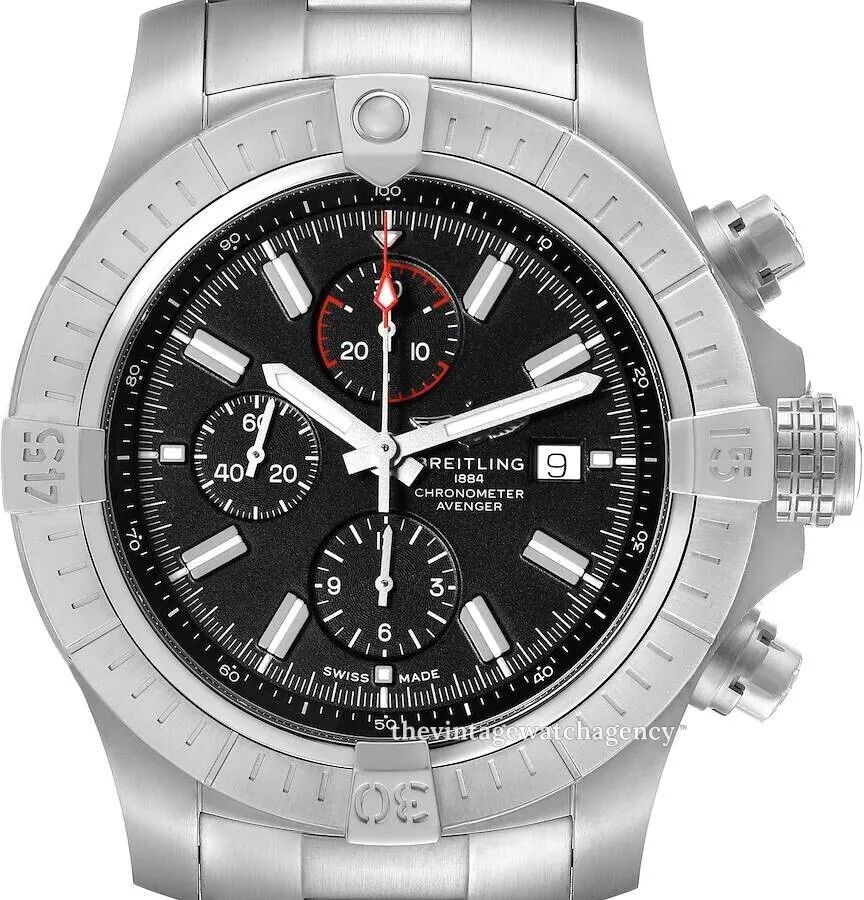 Breitling Avenger A13375101B1A1 48mm Stainless steel Black 1