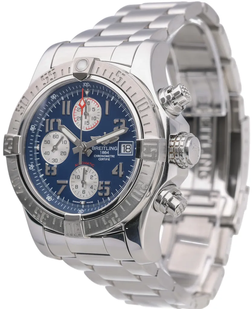 Breitling Avenger A13381 42mm Stainless steel Blue 3