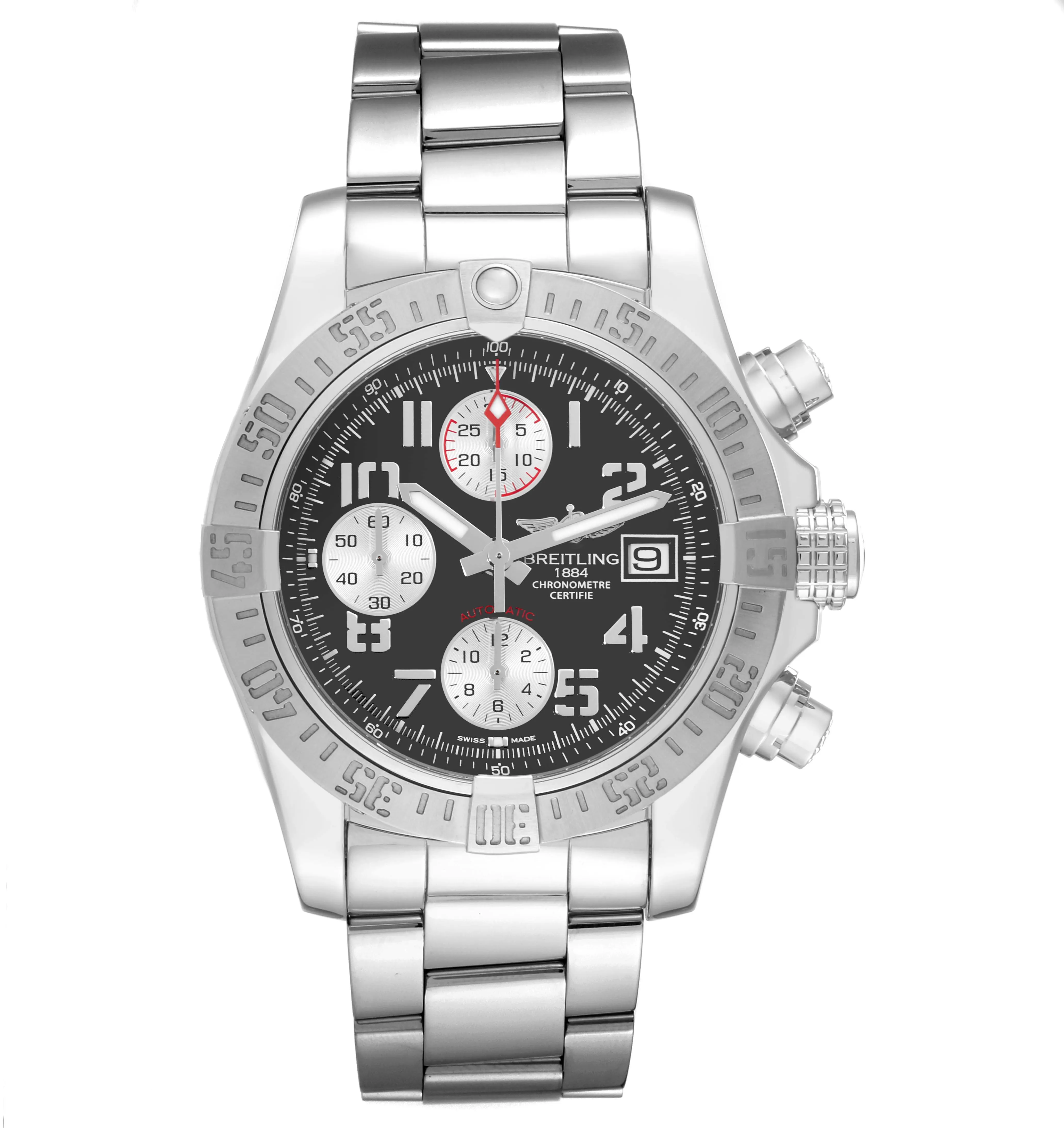 Breitling Avenger A13381 43mm Stainless steel Gray 1