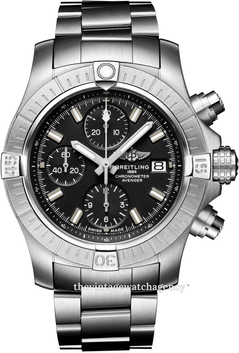 Breitling Avenger A13385101B1A1 43mm Stainless steel Black