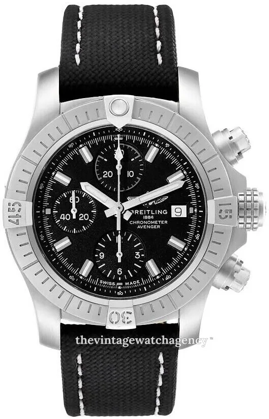 Breitling Avenger A13385101B1X1 43mm Stainless steel Black