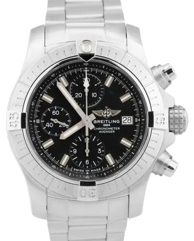 Breitling Avenger A13385 43mm Stainless steel Black