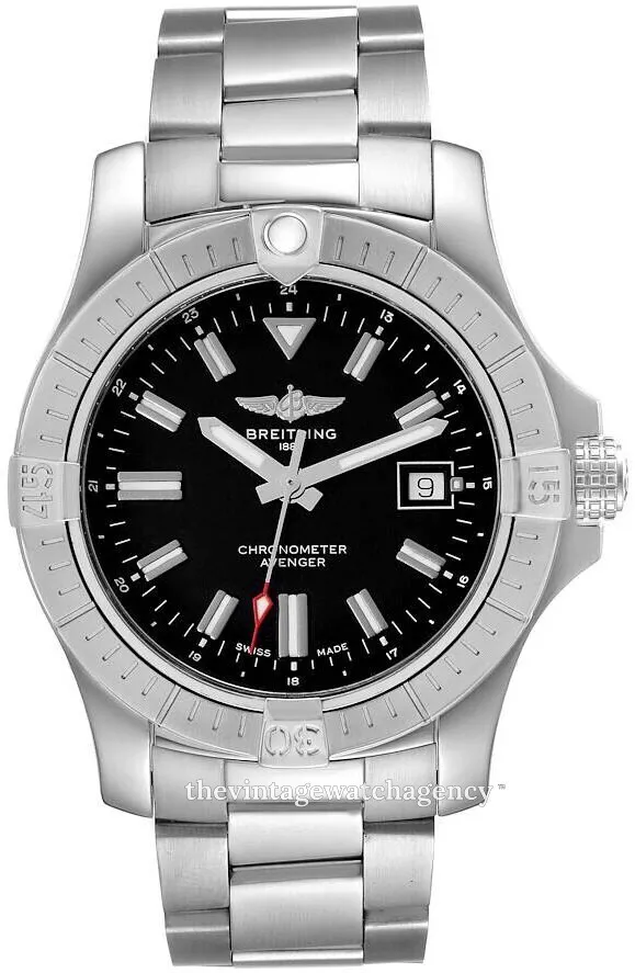 Breitling Avenger A17318101B1A1 43mm Stainless steel Black