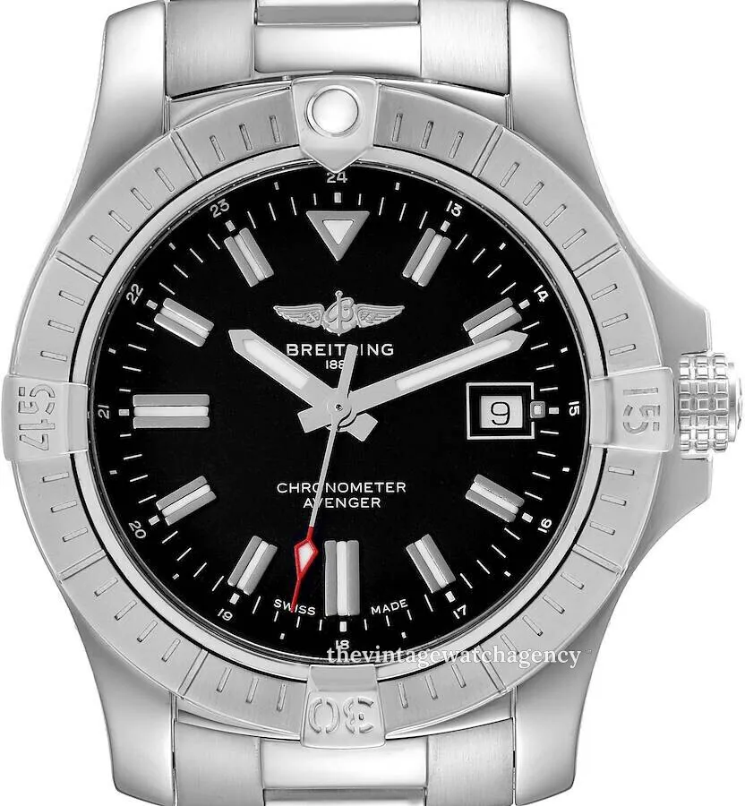 Breitling Avenger A17318101B1A1 43mm Stainless steel Black 1