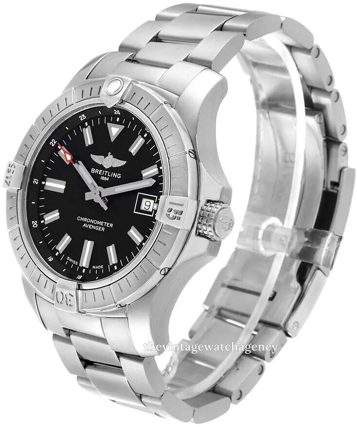 Breitling Avenger A17318101B1A1 43mm Stainless steel Black 3