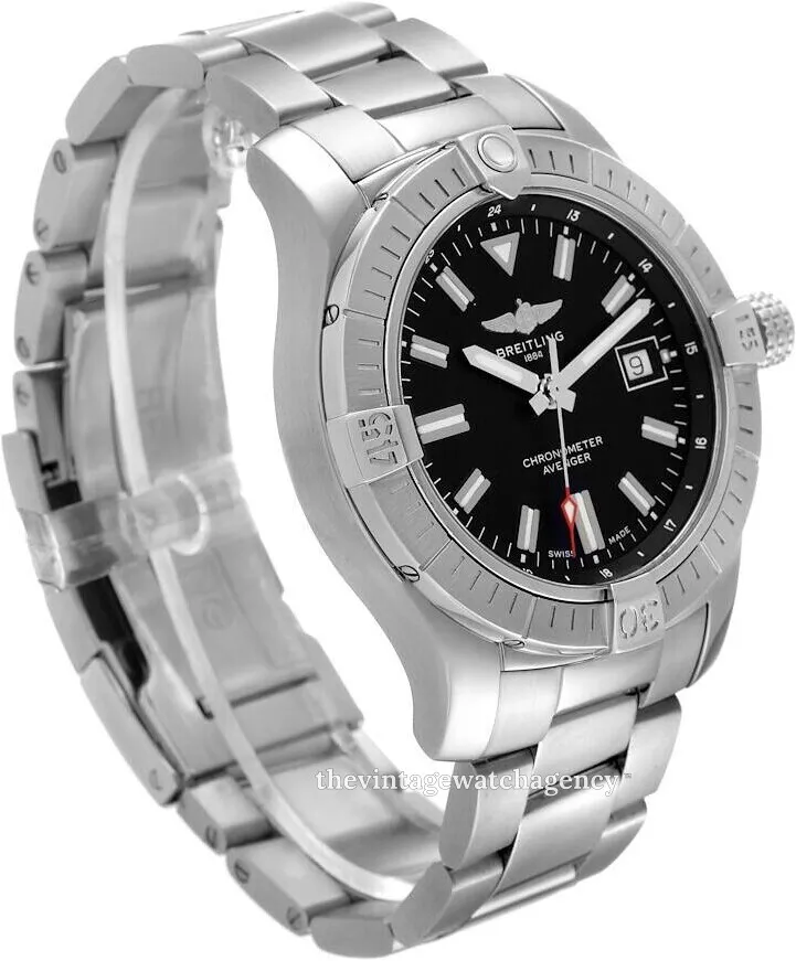 Breitling Avenger A17318101B1A1 43mm Stainless steel Black 4