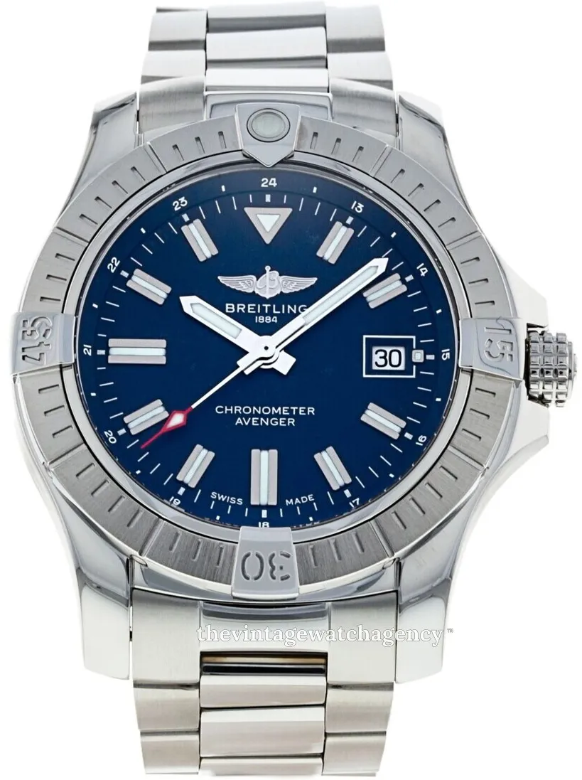 Breitling Avenger A17318101C1A1 43mm Stainless steel Blue