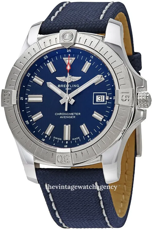 Breitling Avenger A17318101C1X1 43mm Stainless steel Blue