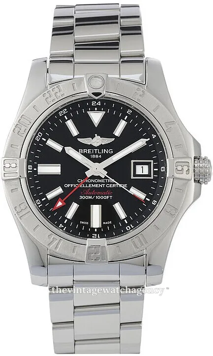 Breitling Avenger A32390111B1A1 43mm Stainless steel Black