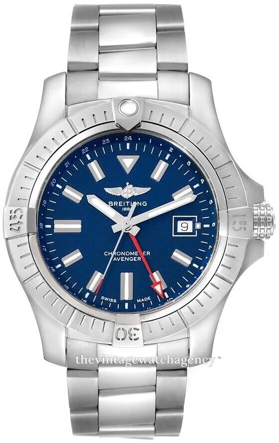 Breitling Avenger A32395101C1A1 45mm Stainless steel Blue