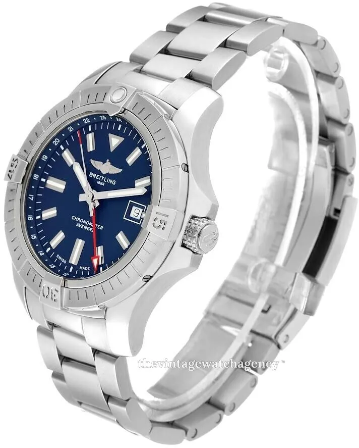 Breitling Avenger A32395101C1A1 45mm Stainless steel Blue 3