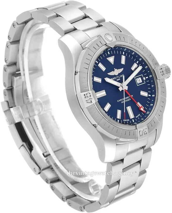 Breitling Avenger A32395101C1A1 45mm Stainless steel Blue 4