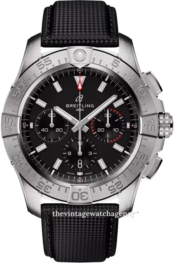 Breitling Avenger AB0147101B1X1 44mm Stainless steel Black