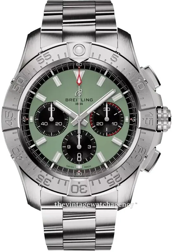 Breitling Avenger AB0147101L1A1 44mm Stainless steel Green