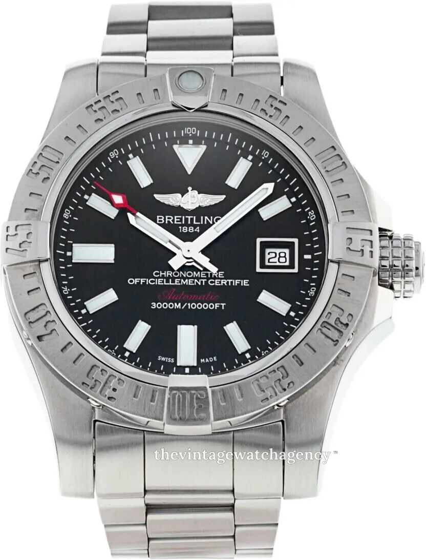 Breitling Avenger II Seawolf A1733110.BC30.169A 45mm Stainless steel Black