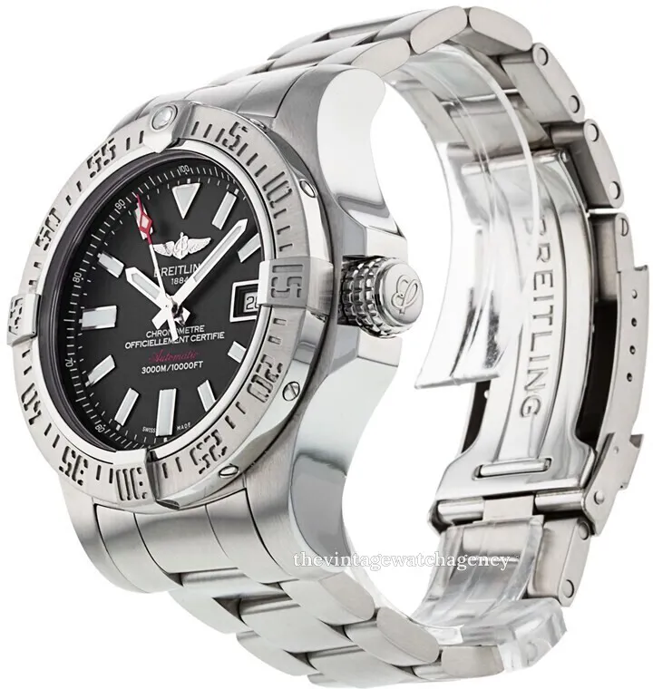 Breitling Avenger II Seawolf A1733110.BC30.169A 45mm Stainless steel Black 1