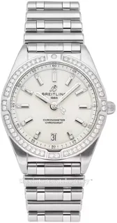 Breitling Chronomat A77310591A1A1 Stainless steel White