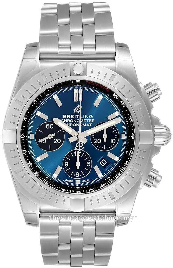 Breitling Chronomat AB0115101C1A1 44mm Stainless steel Blue